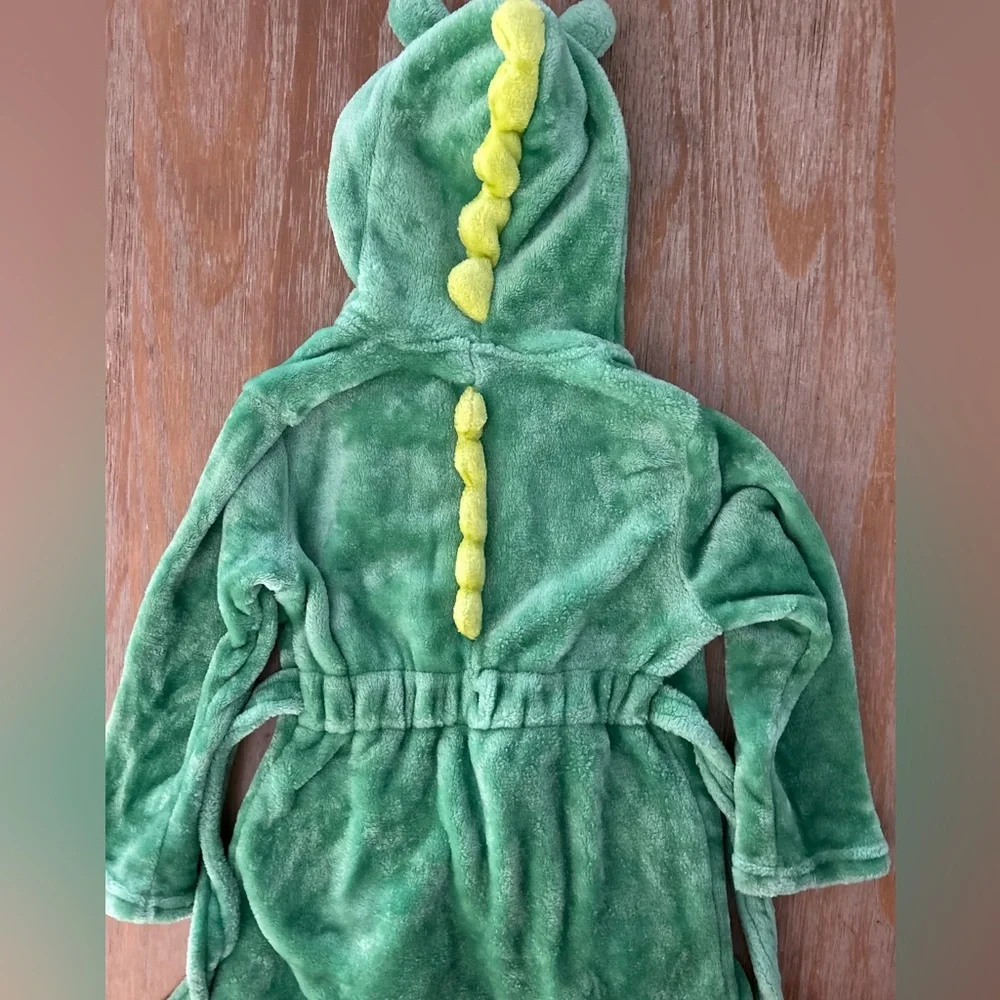 Alligator Hooded Plush Robe